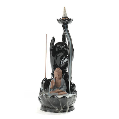 Ceramic Backflow Incense Burner-Create a Serene Atmosphere