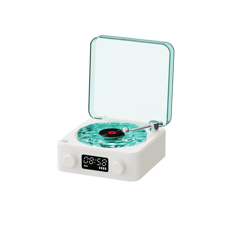 Bluetooth Record Player with Stereo Sound, White Noise & RGB Projection Lamp - OptiChoice