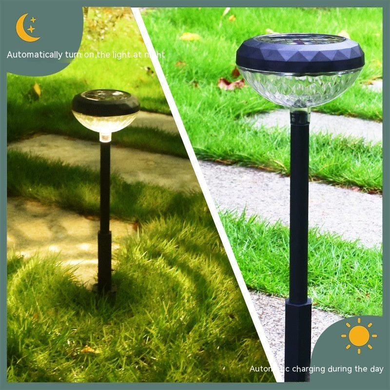 Solar Outdoor Lawn Lamp-Waterproof and RGB Color Changing