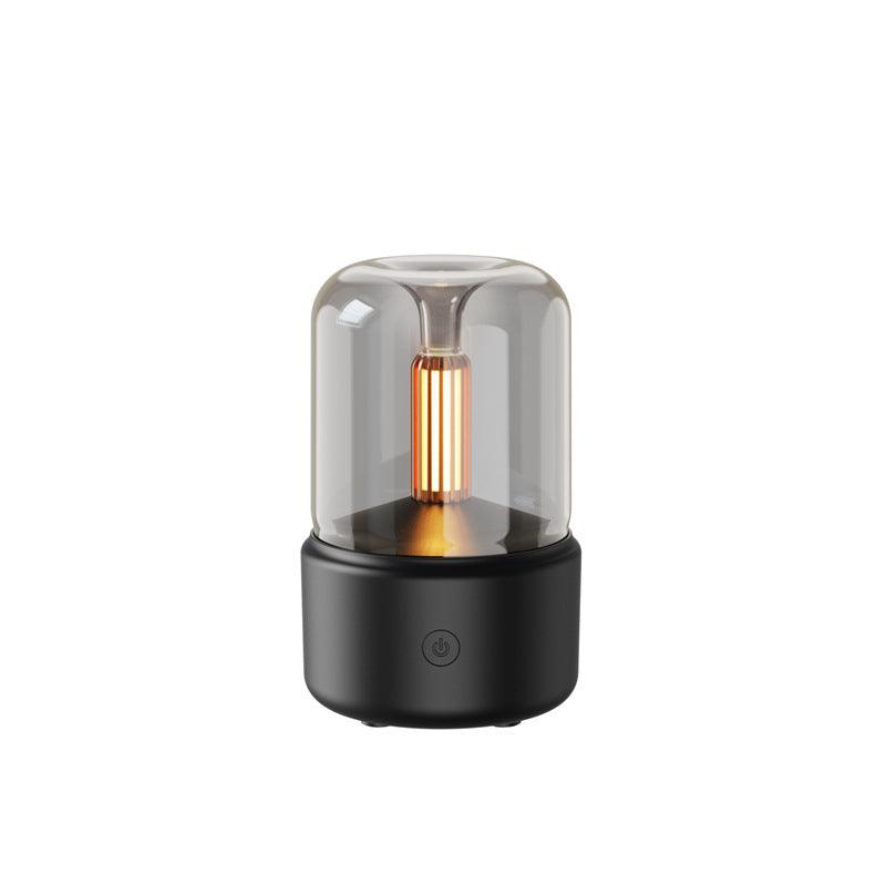 Atmosphere Candlelight Aroma Diffuser &lamp; Air Humidifier with LED Night Light - OptiChoice