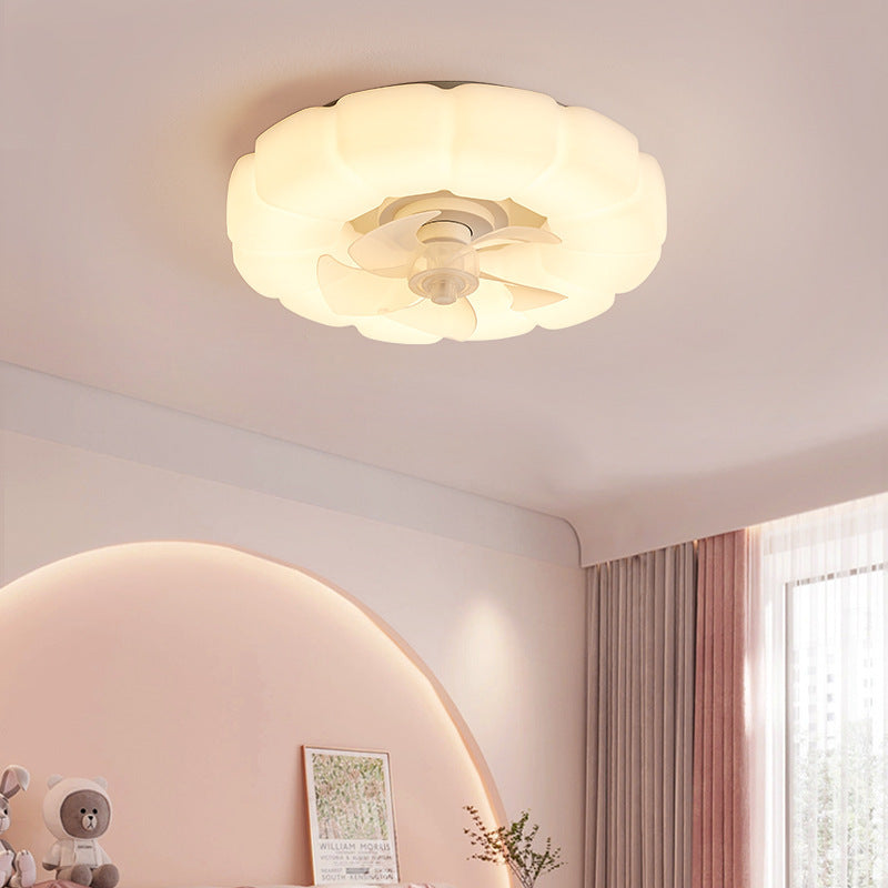 Modern LED Ceiling Fan with Light: Quiet and Efficient