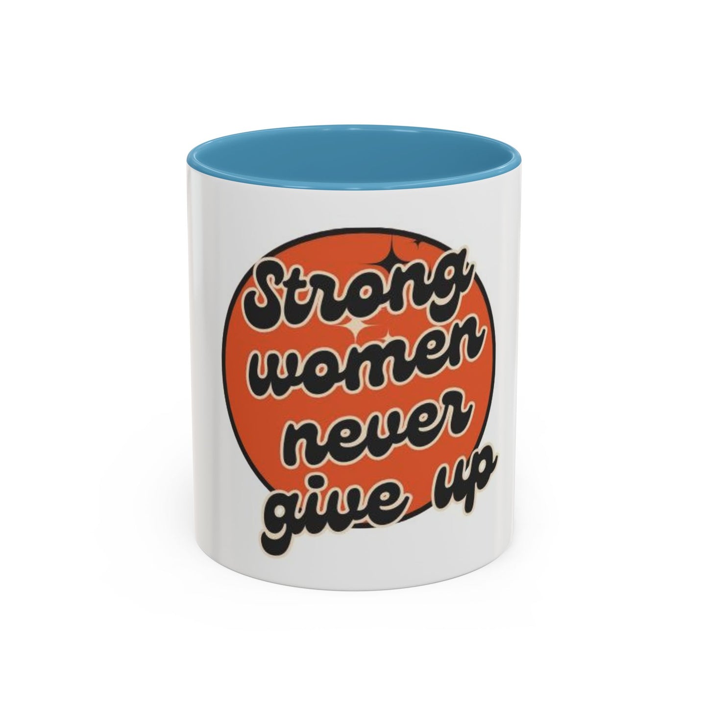 Mug with a strong woman design