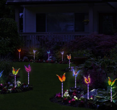 Solar Butterfly Lights | Outdoor Decor | Garden Lighting | LED | Waterproof