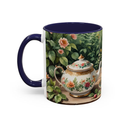 Royal teapot and kettle design mug