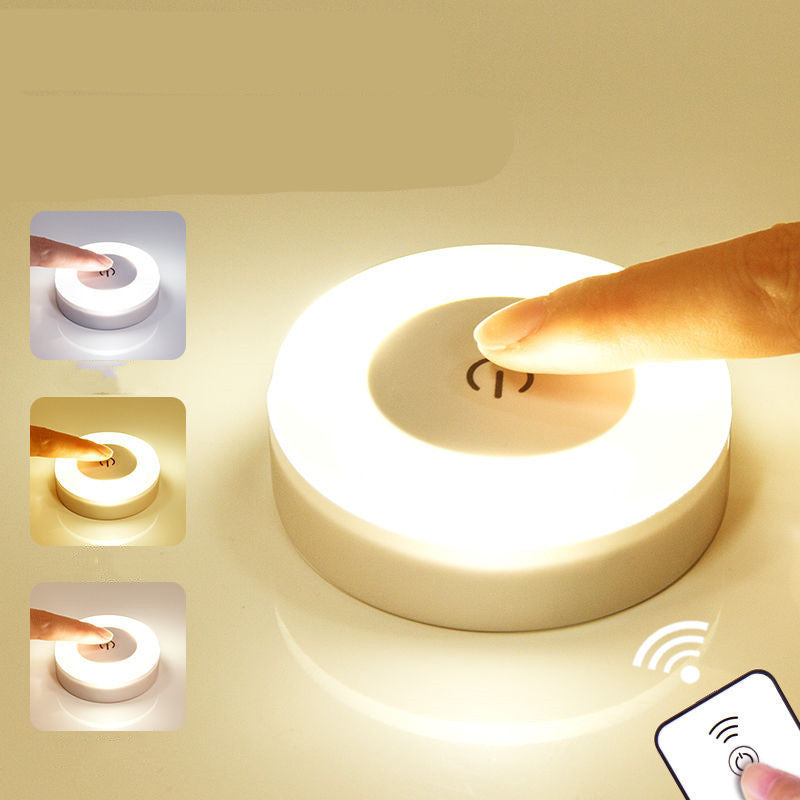 Touch Sensor Bedside Lamp: Three-Color Options