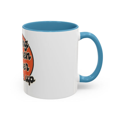 Mug with a strong woman design