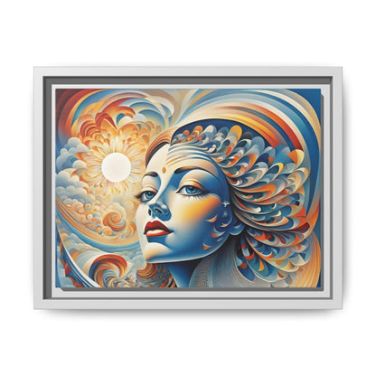 Holy Angel Matte Canvas, Framed (Multi-color)