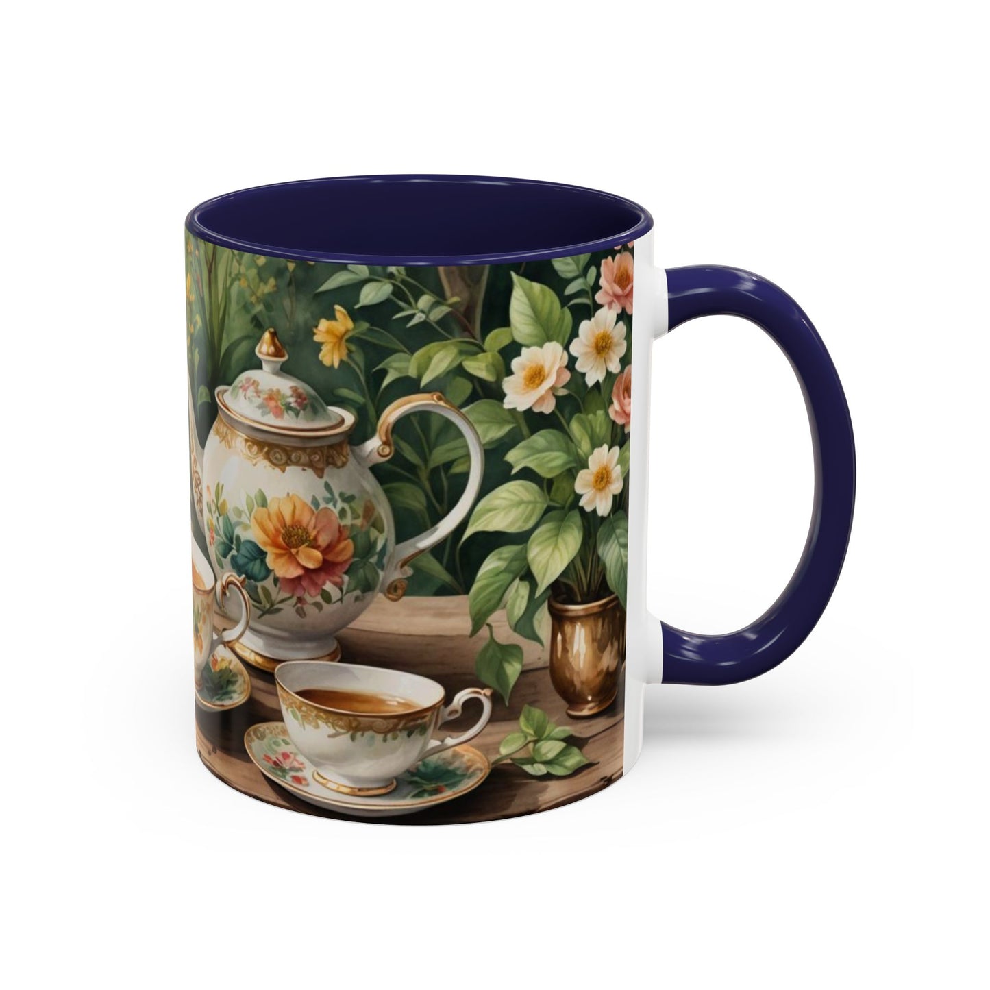 Royal teapot and kettle design mug