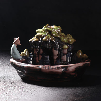 Backflow Incense Burner-Create a Serene Atmosphere