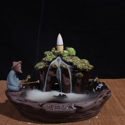 Backflow Incense Burner-Create a Serene Atmosphere