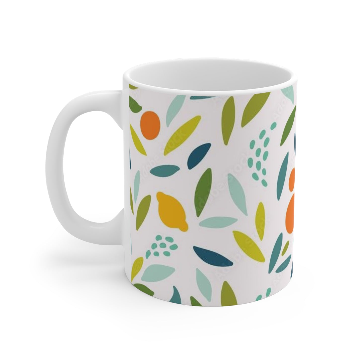 Floral Coffe Mug 11oz