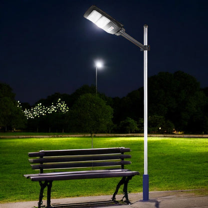 Integrated Solar Garden Lamp - 20W/40W/60W with Durable ABS Construction