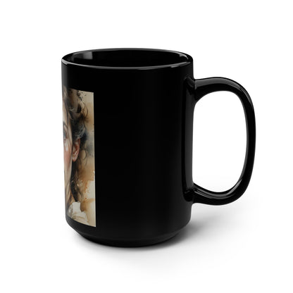 Black Mug, 15oz