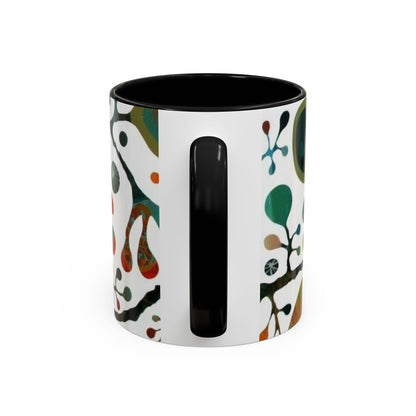 Mug with ink design