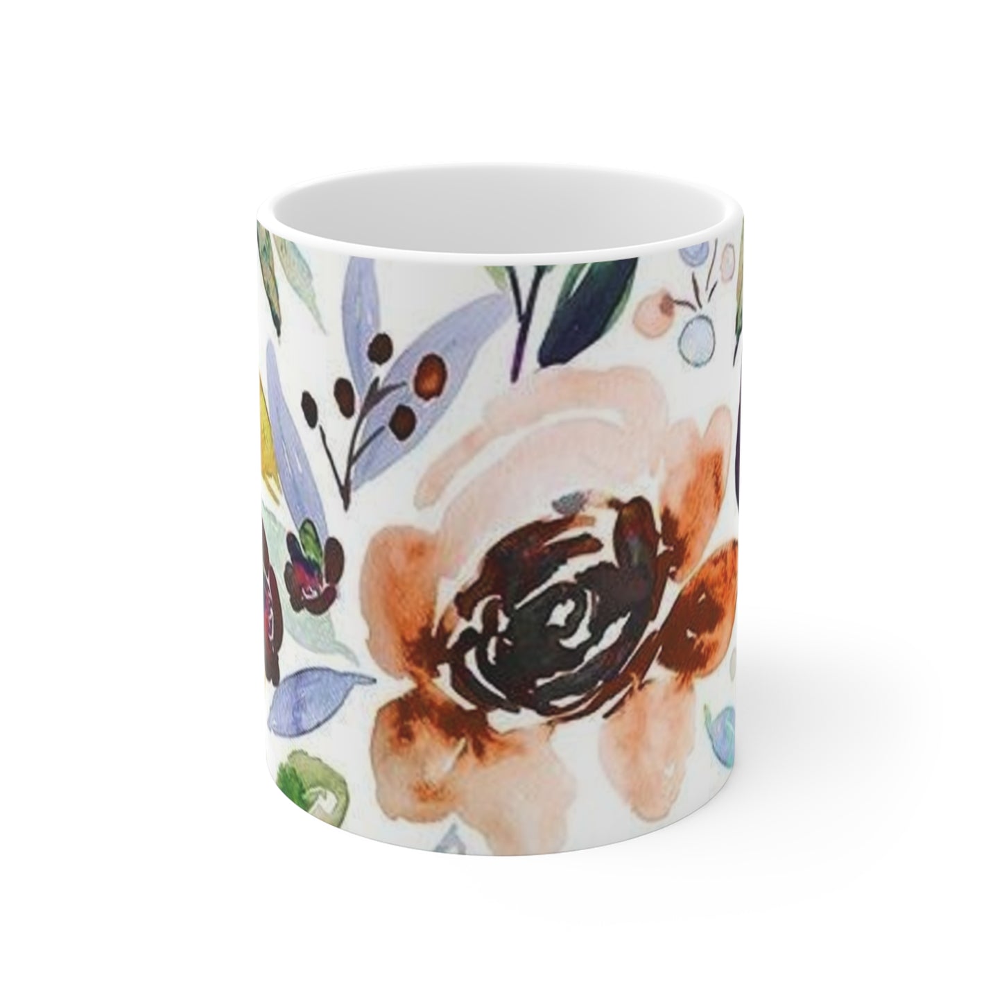 Floral Coffee Mug 11oz