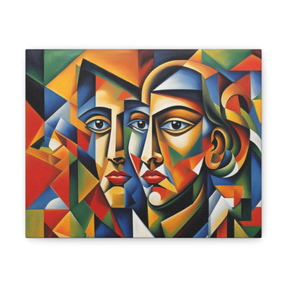 painting two-faced people