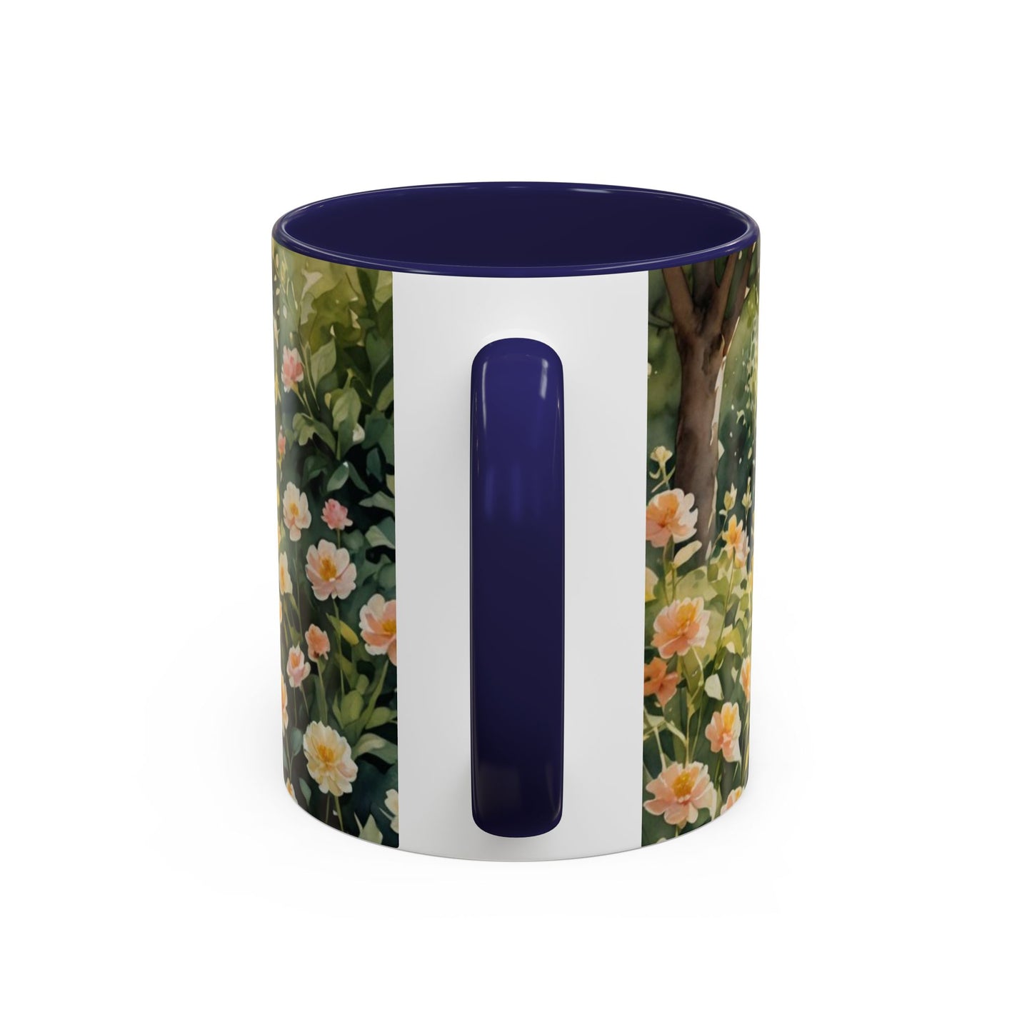 Mug with a beautiful woman in paradise design