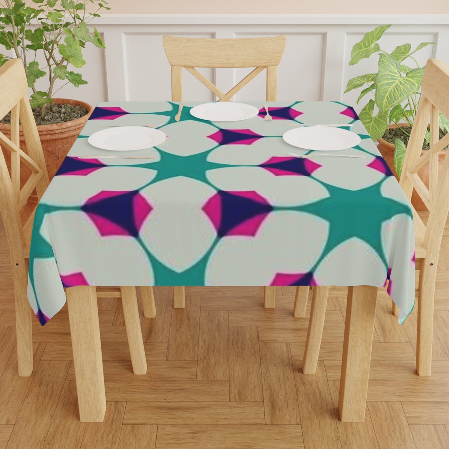 Tablecloth beautiful round