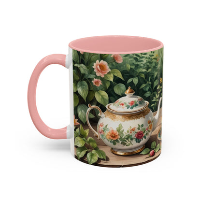 Royal teapot and kettle design mug