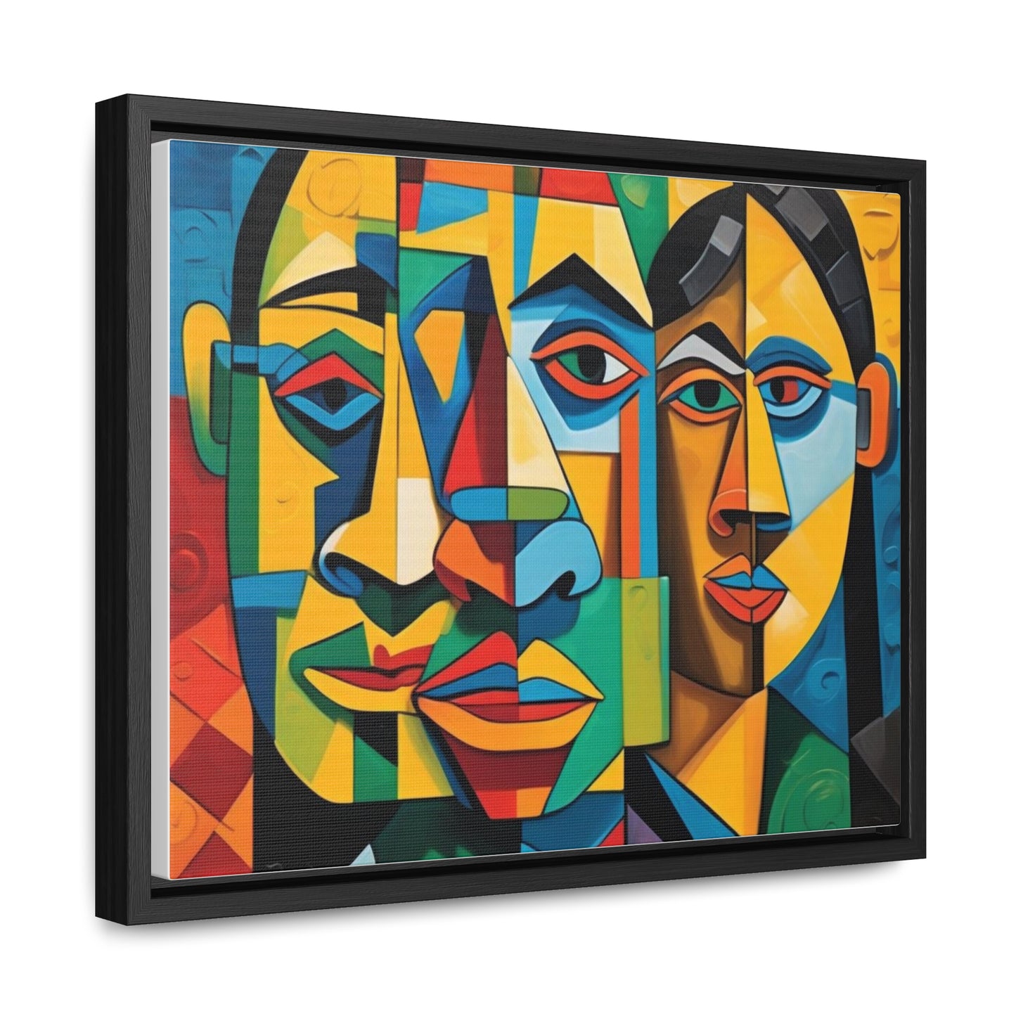 Society in Harmony Canvas, Horizontal Frame