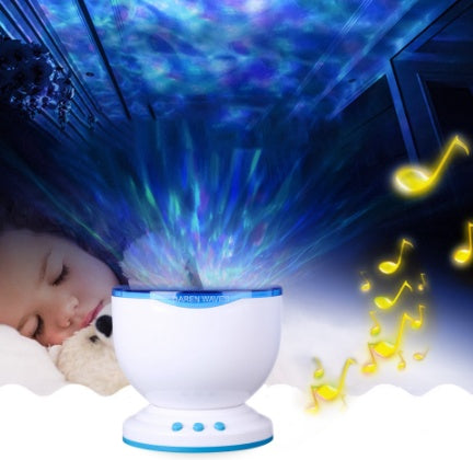 Ocean Projection LED Lamp â€“ Enchanting Underwater Scenes for Kids