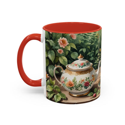 Royal teapot and kettle design mug