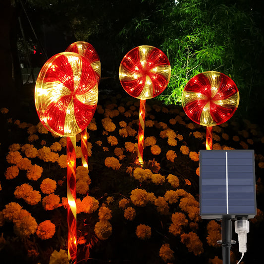 Solar Candy Lights: Add a Festive Touch to Your Outdoor Space