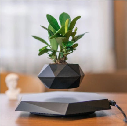 Nordic Modern Minimalist Maglev Marble Potted Plant