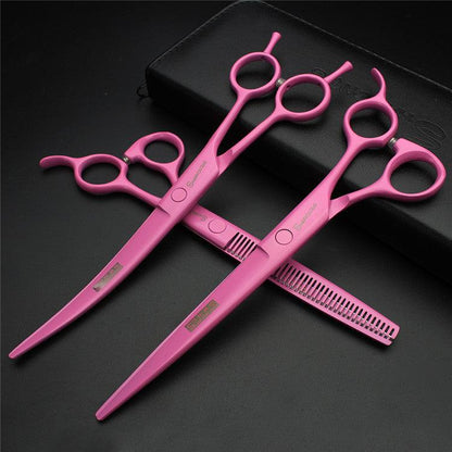 7 inch pet grooming scissors - OptiChoice