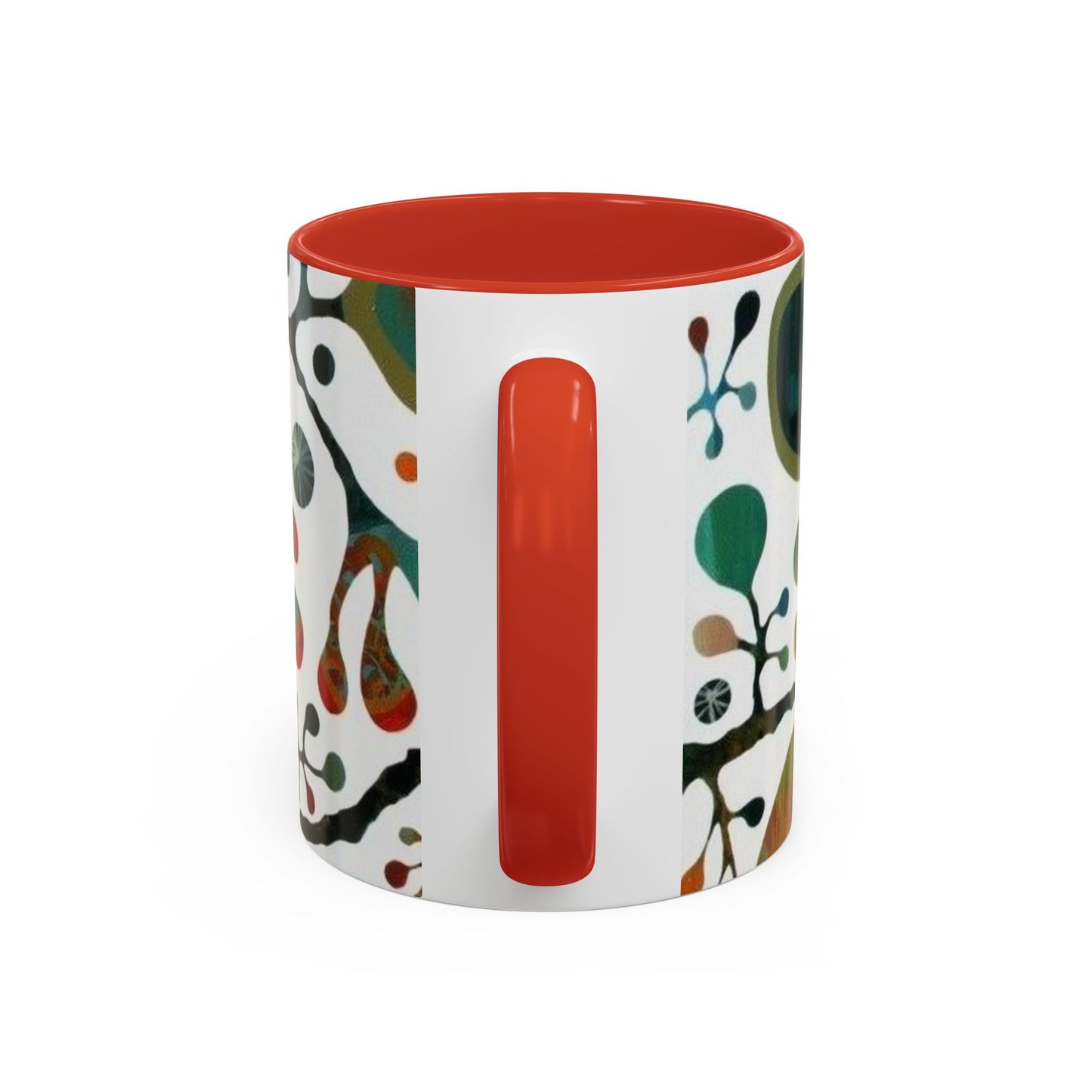 Mug with ink design