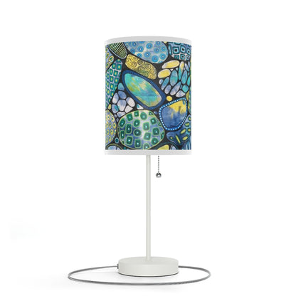 Lamp on a Stand, US|CA plug Marble painting