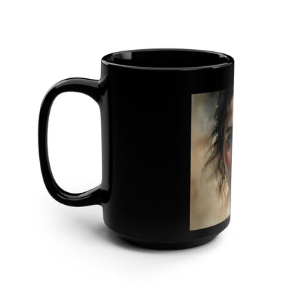 Black Mug, 15oz