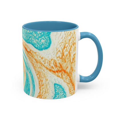 Accent Coffee Mug with watercolor design