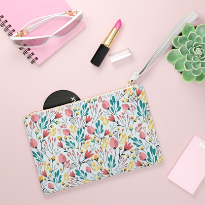 Floral Clutch Bag