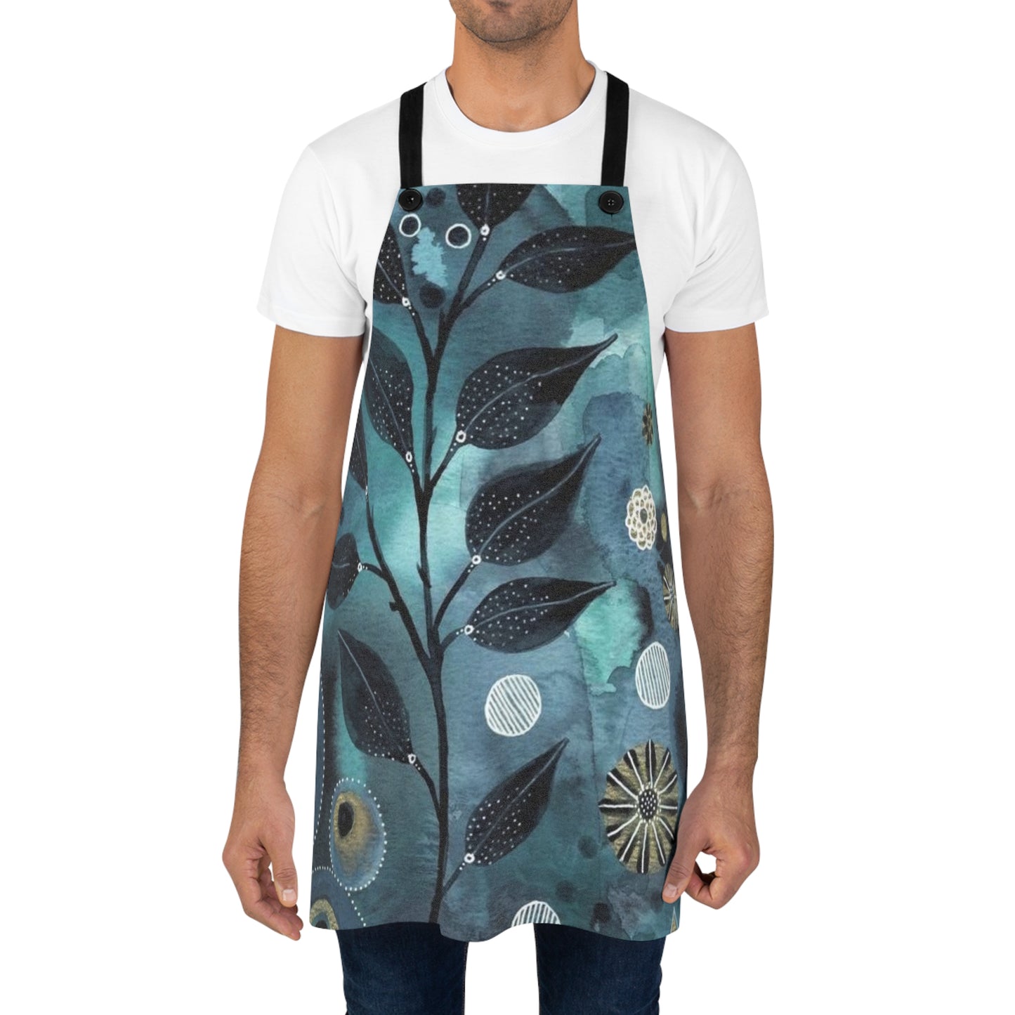 Apron  with Tree branch design