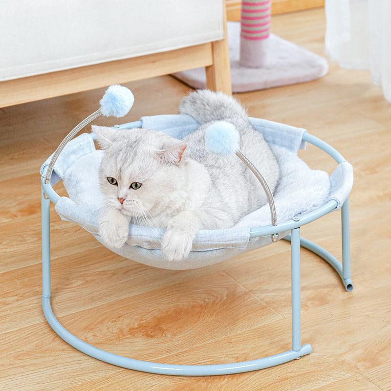 Cat Bed House Pet Kitten Hammock Mattress â€“ Plush & Cozy - OptiChoice