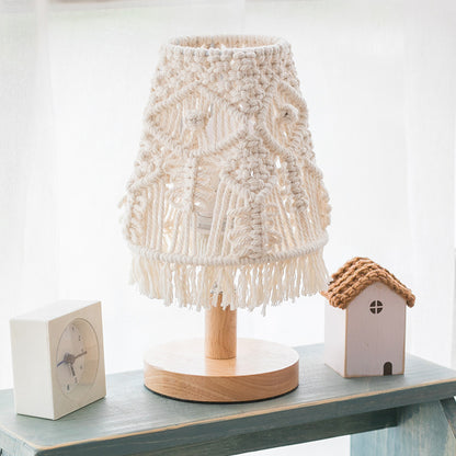 Nordic Handwoven Table Lamp- A Unique and Functional Piece