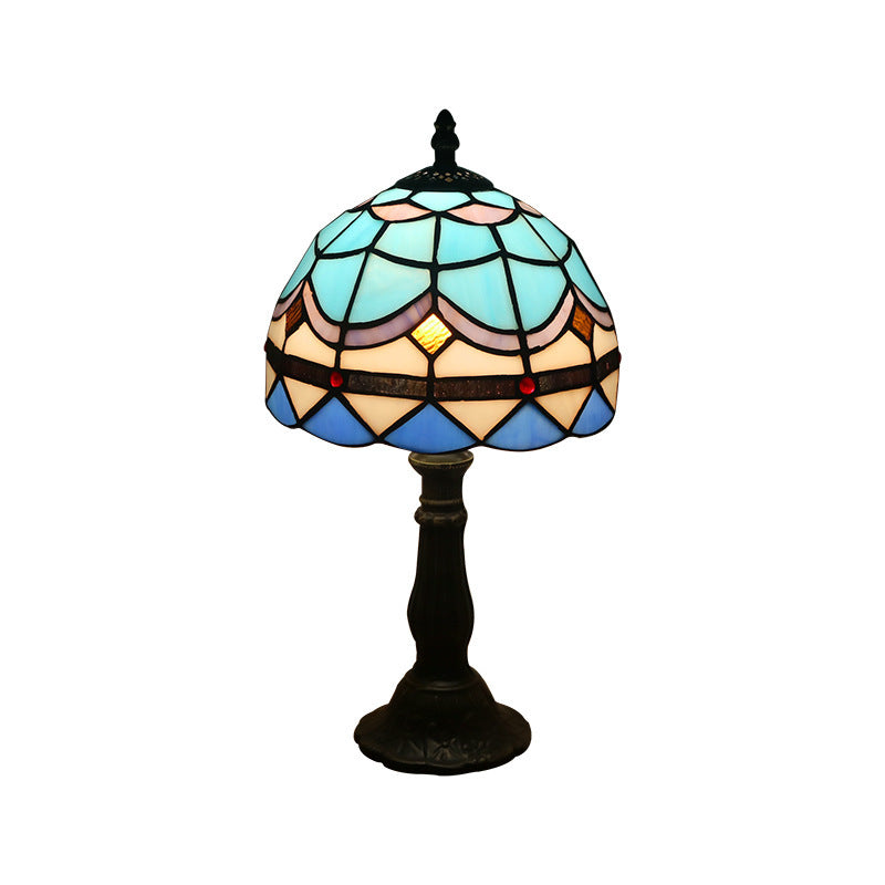 Retro Mosaic Glass Table Lamp - OptiChoice