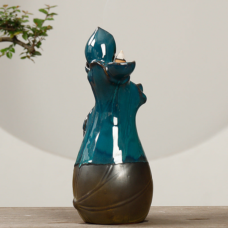 Ceramic Backflow Incense Burner-A Work of Art