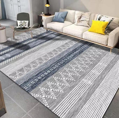 Retro Striped Carpet-A Stylish and Functional Addition