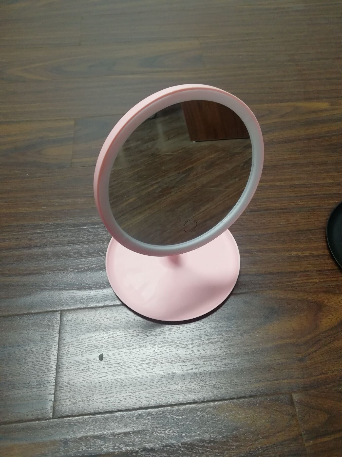 Portable LED Makeup Mirror with 3-Color Adjustable Lighting