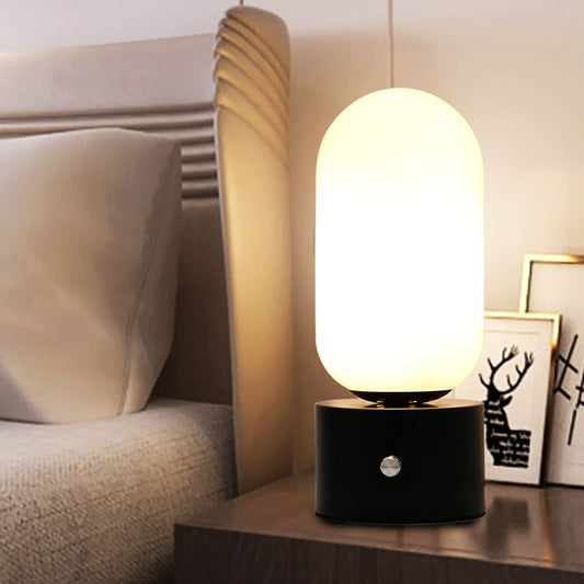 Romantic Bedroom Lamp: Sleek and Stylish, Dimmable