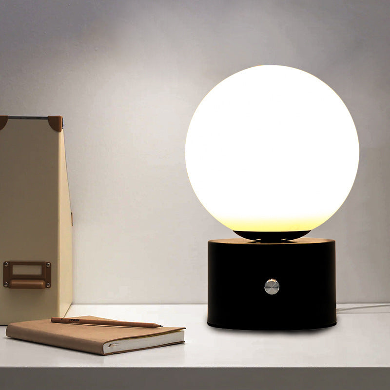 Romantic Bedroom Lamp: Sleek and Stylish, Dimmable