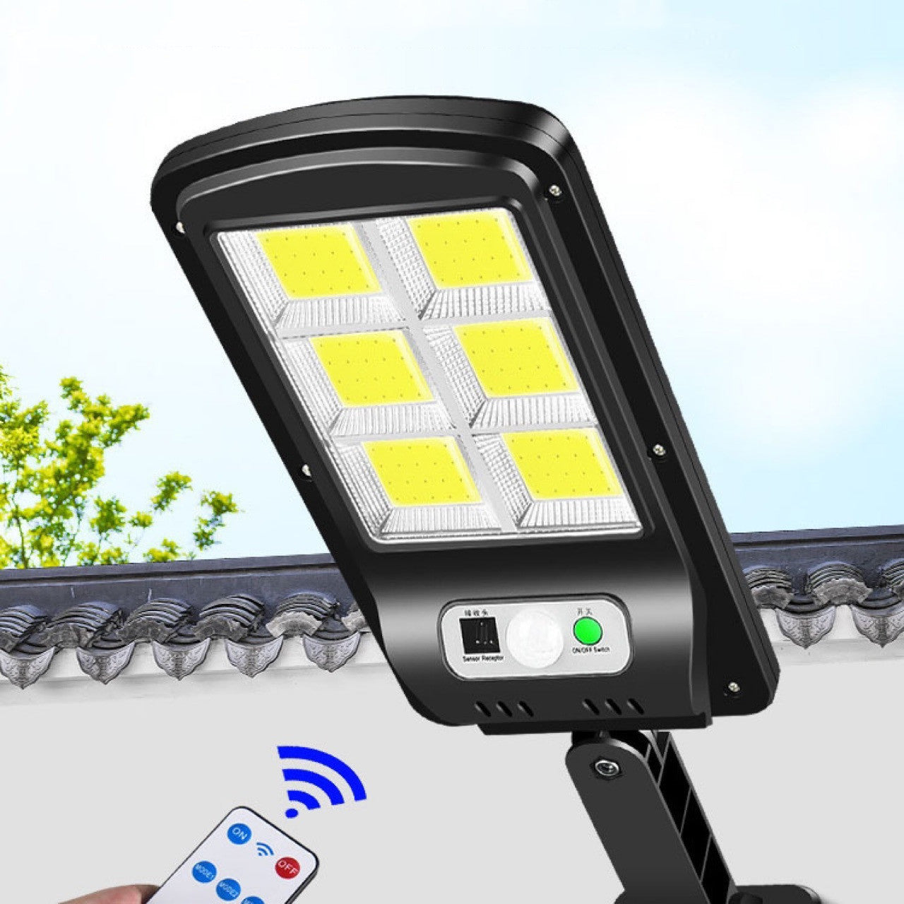 Solar Wall Light IP67 Waterproof High-brightness Solar Light - OptiChoice