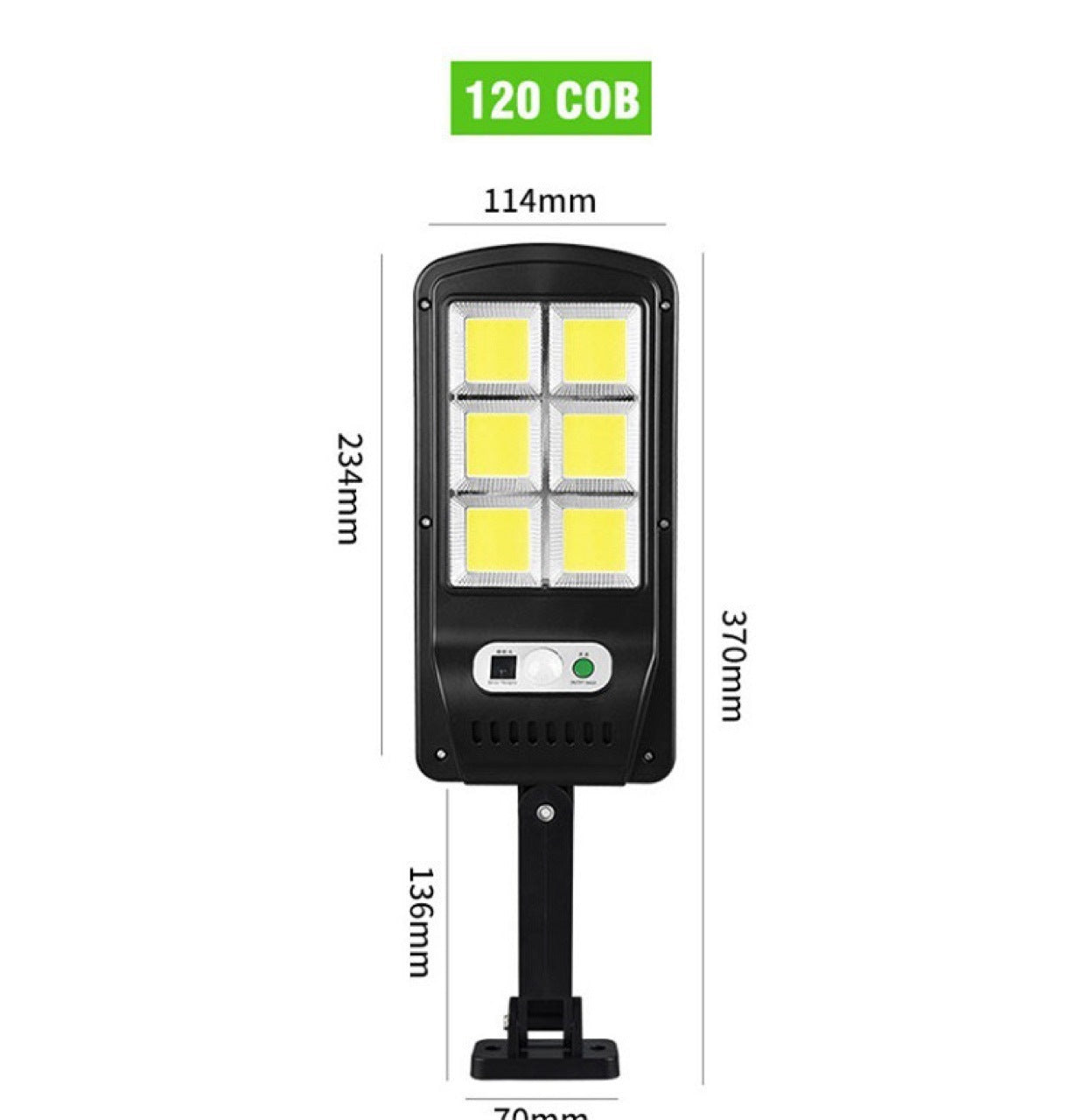 Solar Wall Light IP67 Waterproof High-brightness Solar Light - OptiChoice