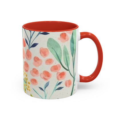 Floral Coffee Mug (11, 15oz)