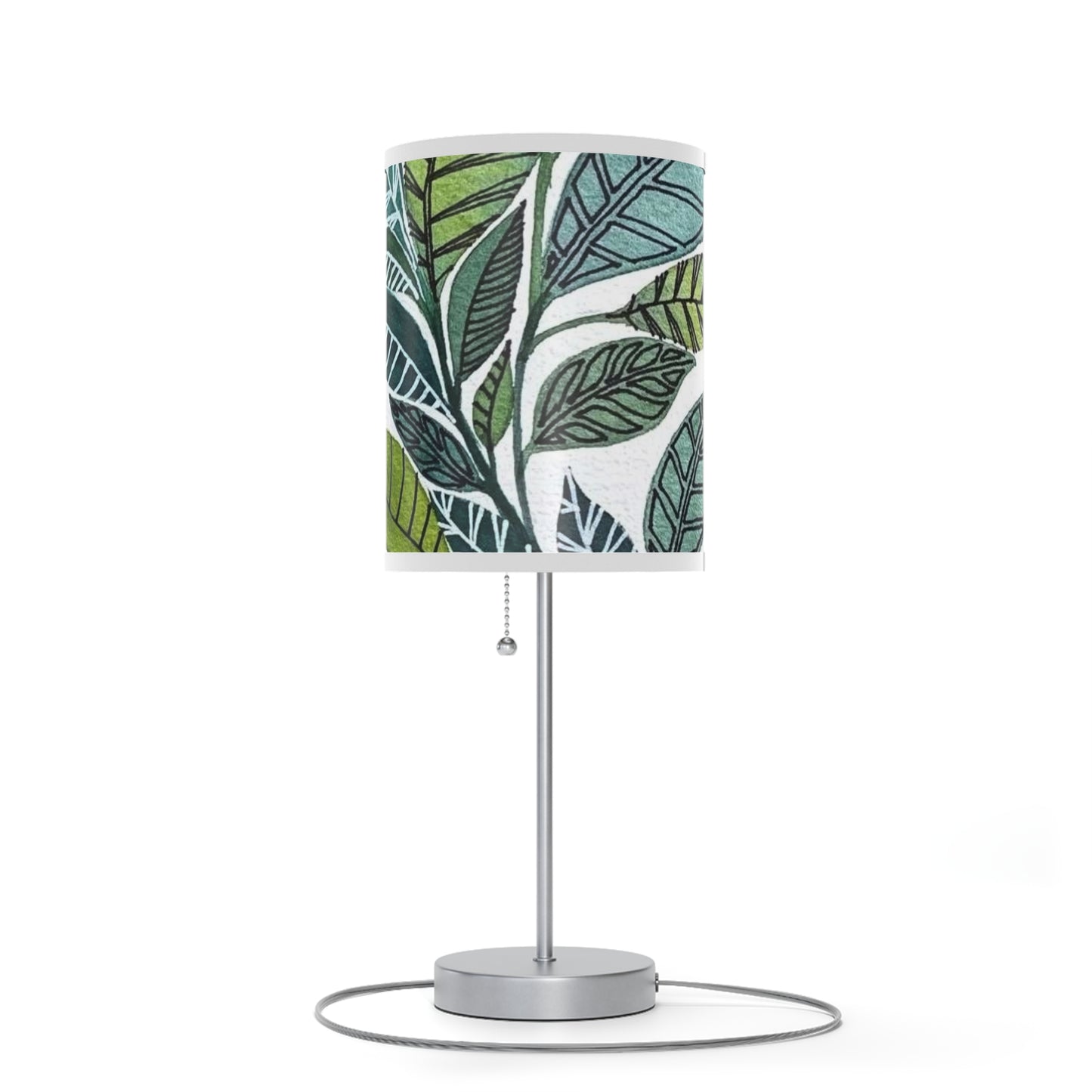 Lamp on a Stand, US|CA plug  Pillow Eucalyptus leaf