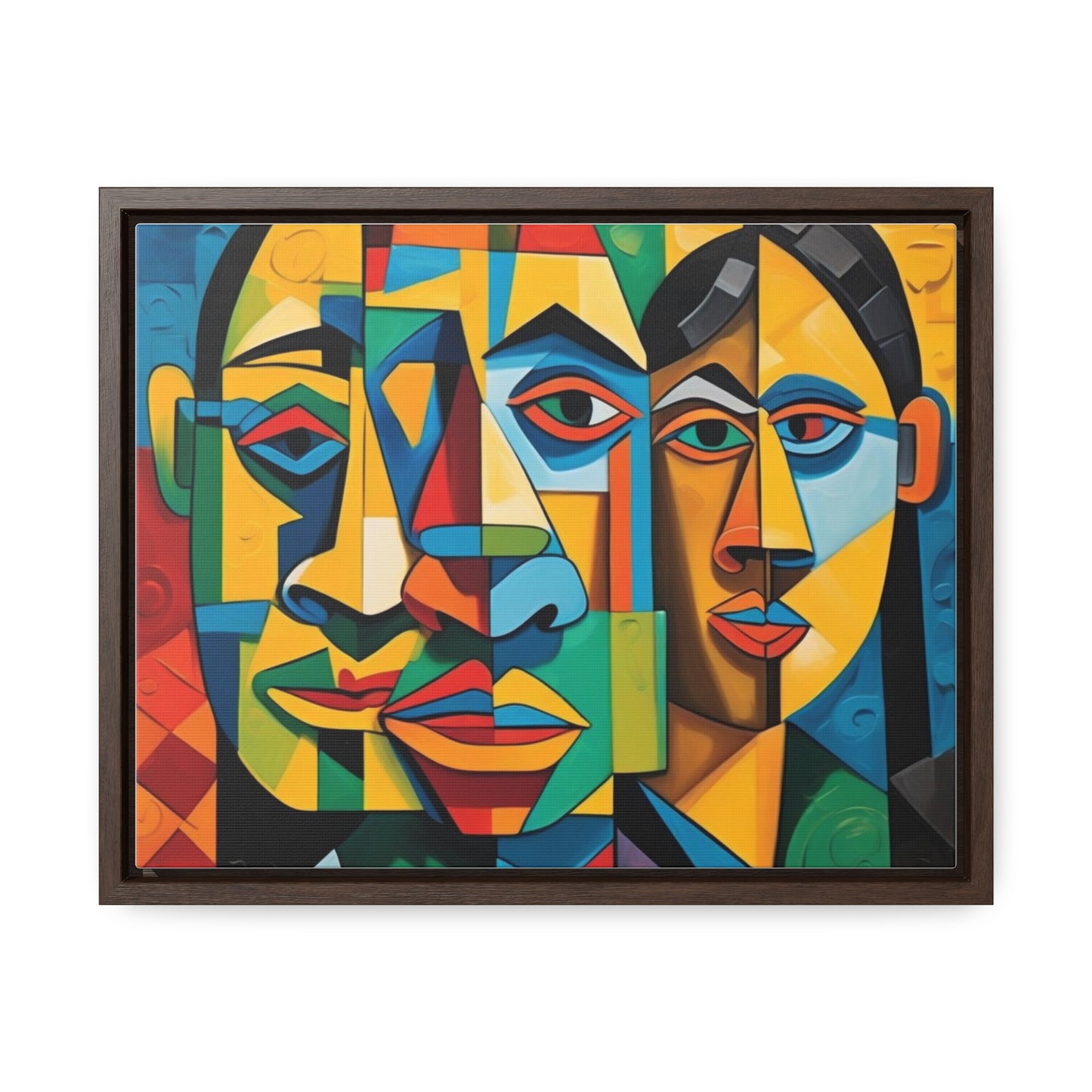 Society in Harmony Canvas, Horizontal Frame