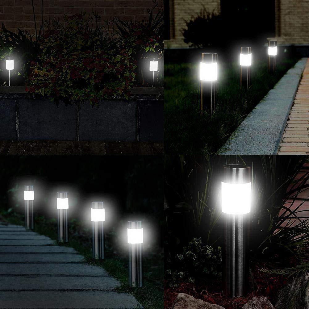 Solar Cylindrical Lawn Light â€“ Compact Outdoor LED Garden Light with 8-Hour Solar Charge - OptiChoice