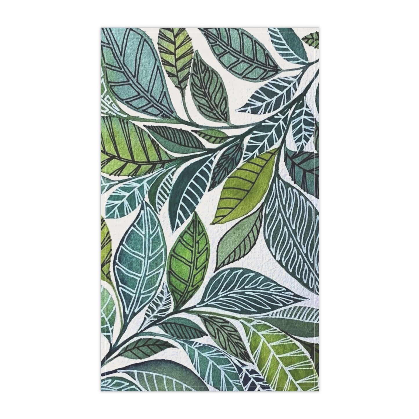 Tea Towels  Pillow Eucalyptus leaf